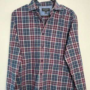 Banana Republic long-sleeve plaid button-down